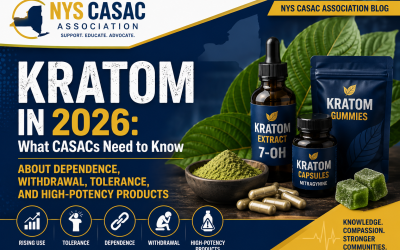 Kratom in 2026: What CASACs Need to Know About Potency, Risk, and the Changing Market