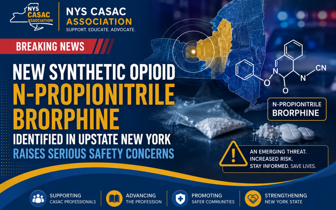 New Synthetic Opioid N-propionitrile brorphine Identified in Upstate New York Raises Serious Safety Concerns